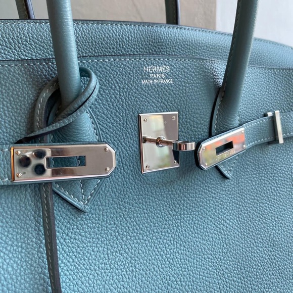 Hermès Birkin 35 Bleu Ciel - Picture 10 of 16